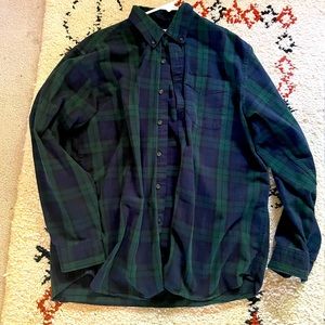 L.L. Bean Long Sleeve Flannel! Like new.